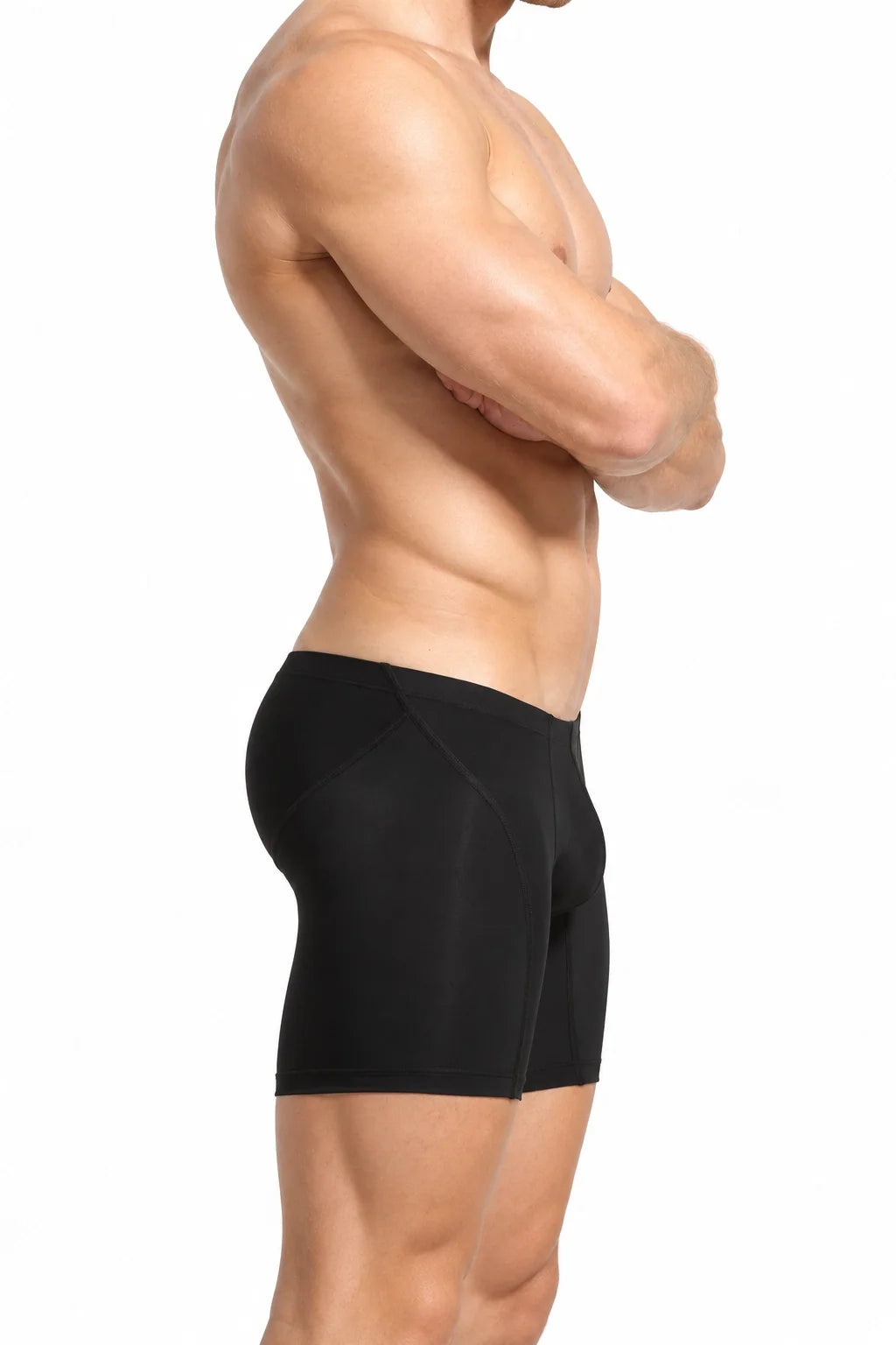 Men’s Long Boxer Shorts - Compression Fit, Soft & Stretchable - view 19