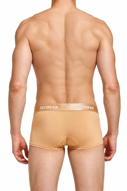 Pastel Cotton Boxer Briefs for Men