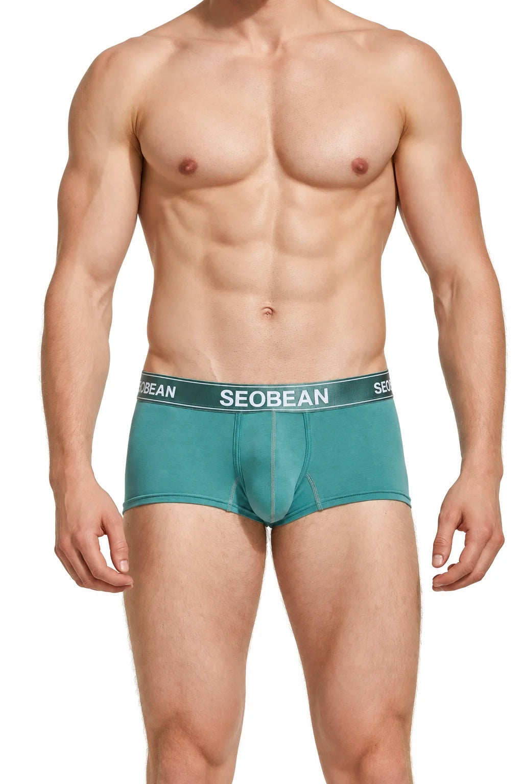 Pastel Cotton Boxer Briefs for Men
