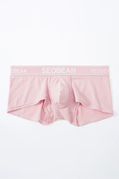 Pastel Cotton Boxer Briefs for Men