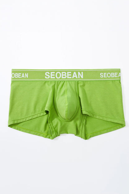 Pastel Cotton Boxer Briefs for Men