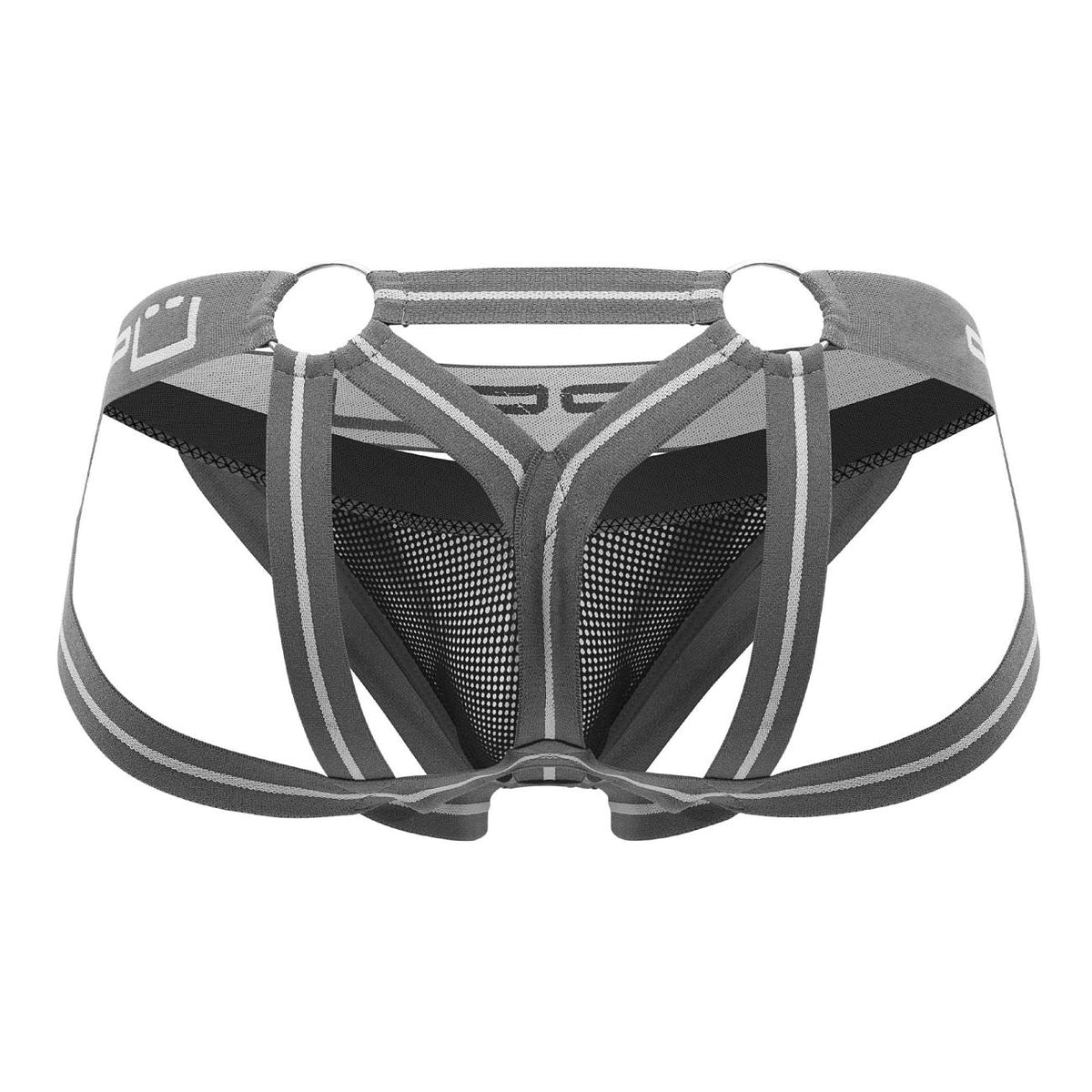 PPU Men's Underwear 2305 Mesh Jockstrap Color Gray