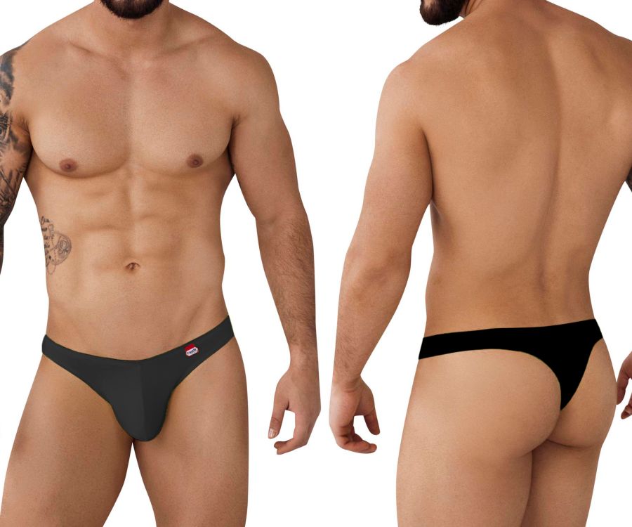 Pikante Men's Underwear PIK 0978X Angola Thongs Color Black