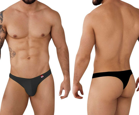 Pikante Men's Underwear PIK 0978X Angola Thongs Color Black