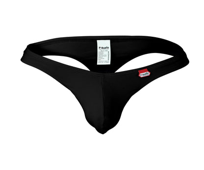 Pikante Men's Underwear PIK 0978X Angola Thongs Color Black