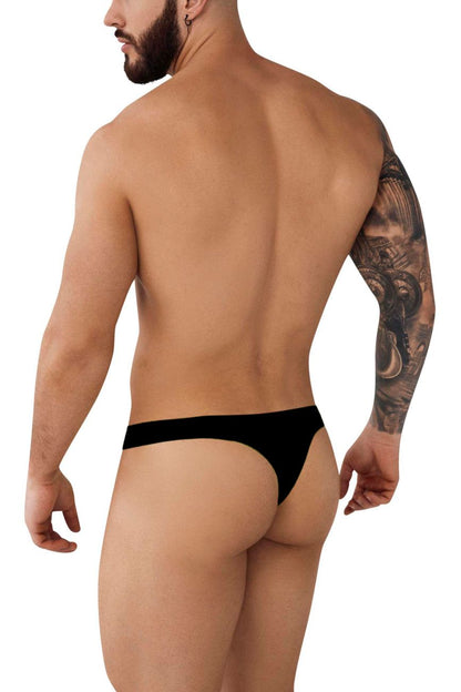 Pikante Men's Underwear PIK 0978X Angola Thongs Color Black