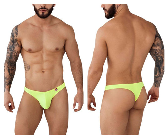 Pikante Men's Underwear PIK 0978X Angola Thongs Color Green