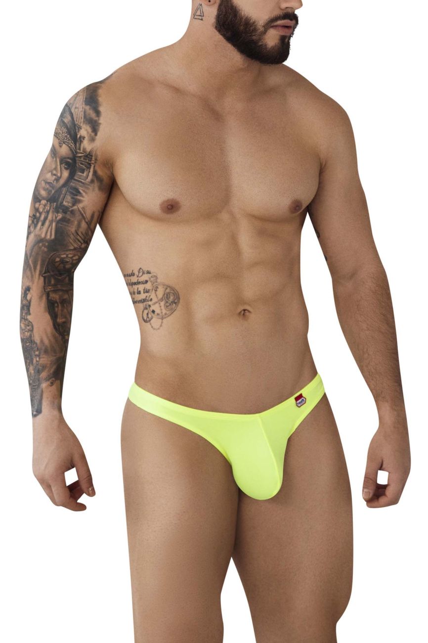 Pikante Men's Underwear PIK 0978X Angola Thongs Color Green