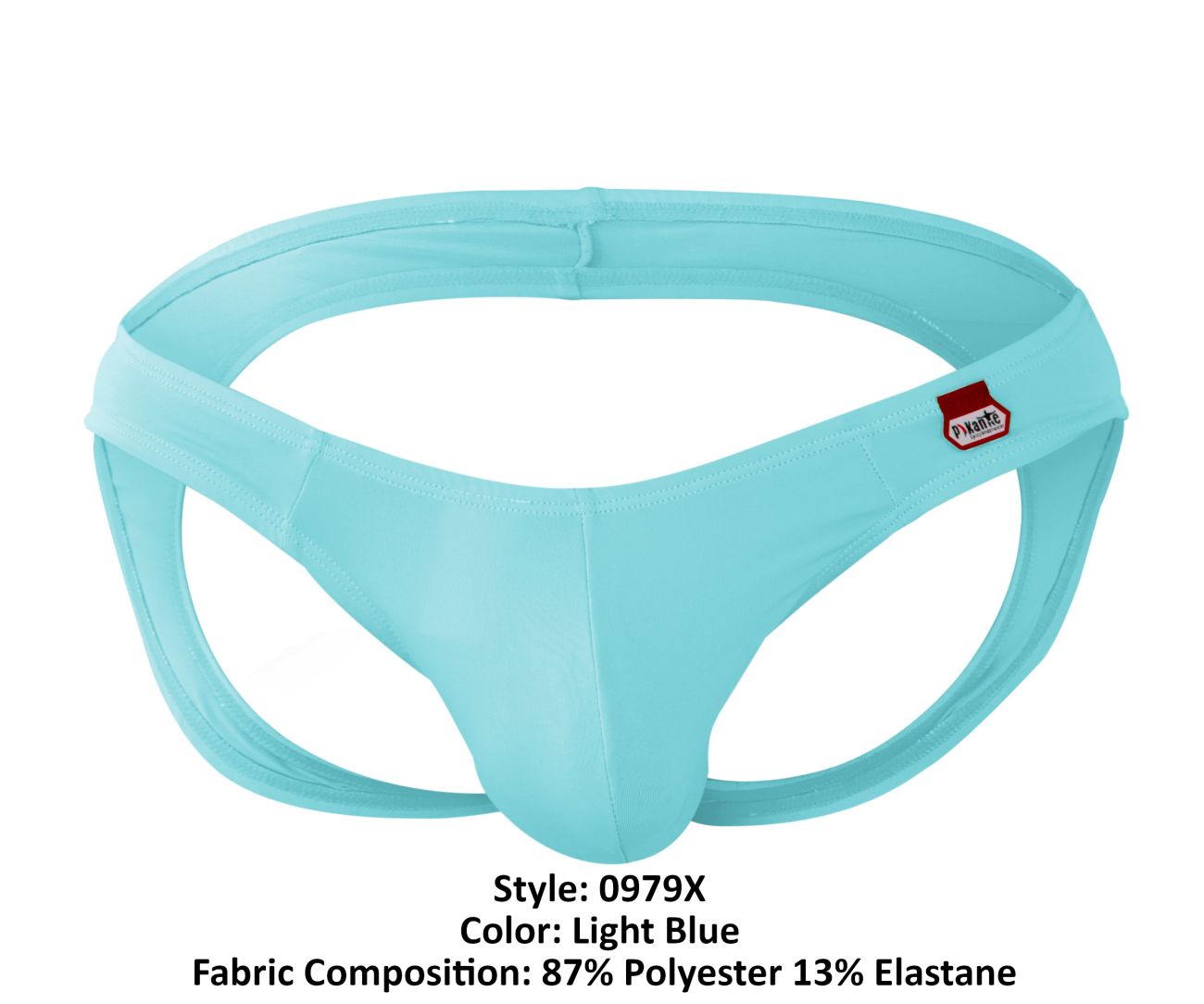 Pikante Men's Underwear PIK 0979X Angola Jockstrap Color Light Blue