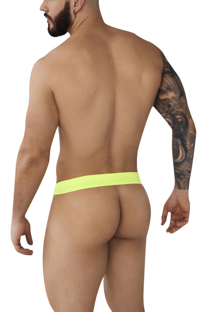 Pikante Men's Underwear PIK 0980X Angola Ball Lifter C-Ring Color Green