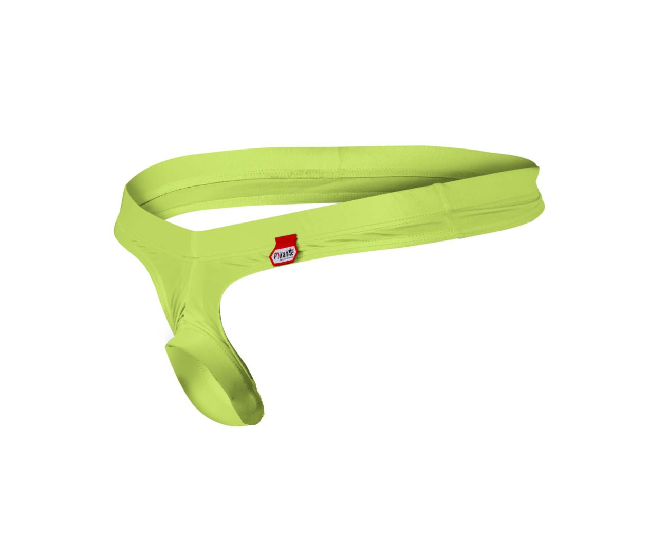 Pikante Men's Underwear PIK 0980X Angola Ball Lifter C-Ring Color Green