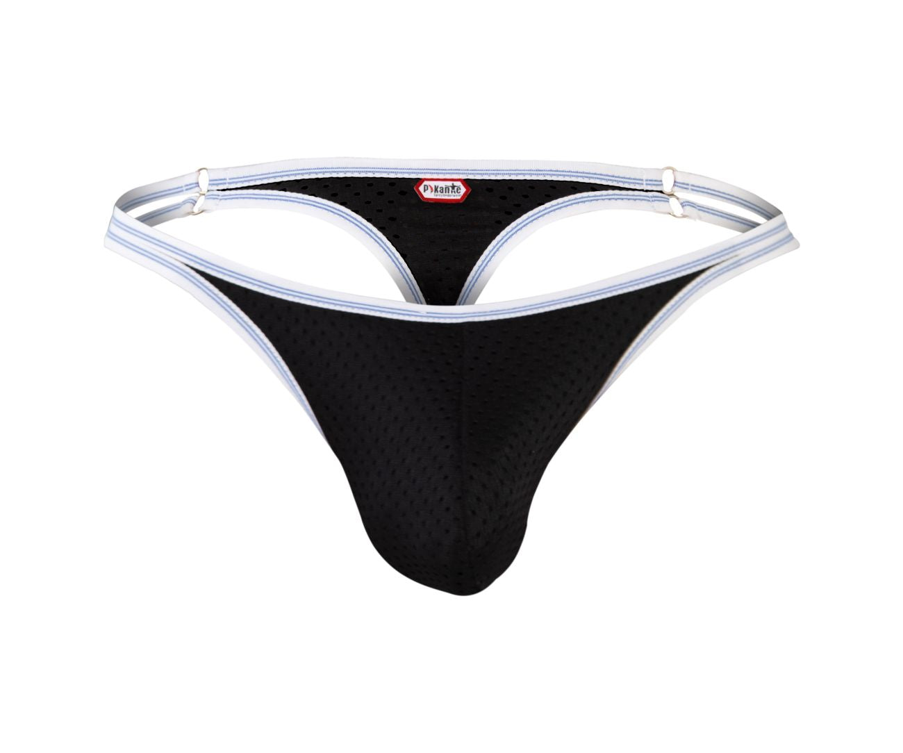 Pikante Men's Underwear PIK 0983 Novo Thongs Color Black