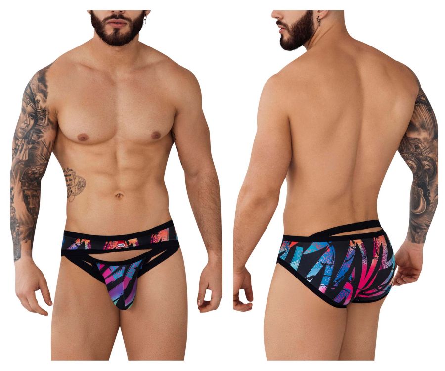 Pikante Men's Underwear PIK 0989X Jartum Briefs Color Black