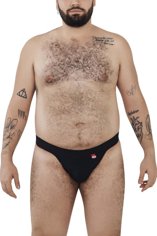 Pikante Men's Underwear PIK 1024X Terni Thongs Color Black