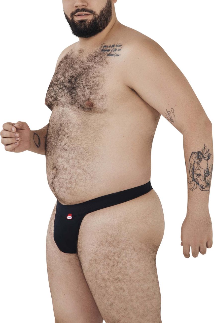 Pikante Men's Underwear PIK 1024X Terni Thongs Color Black