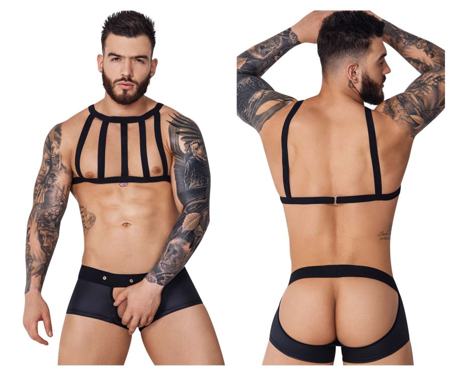 Pikante PIK Hard Harness Jockstrap - Black