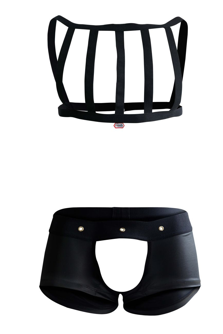 Pikante PIK Hard Harness Jockstrap - Black
