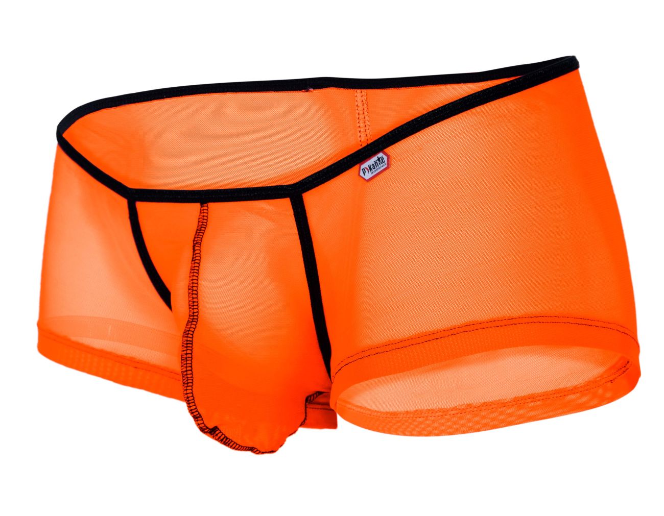 Pikante Men's Underwear PIK 1273 Sonar Trunks Color Orange