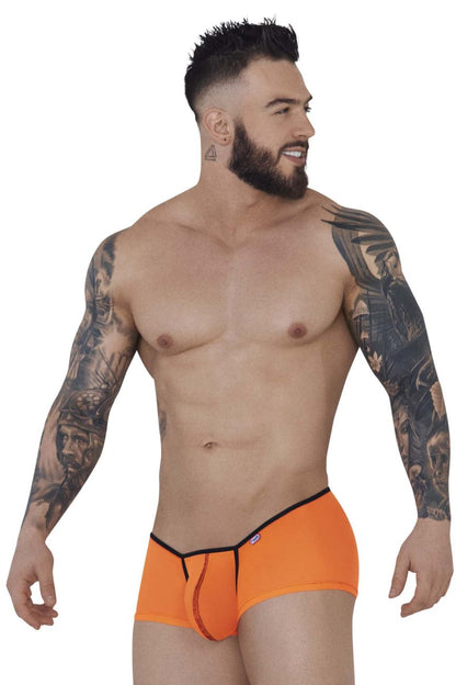 Pikante Men's Underwear PIK 1273 Sonar Trunks Color Orange