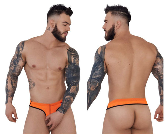 Pikante Men's Underwear PIK 1278 Sonar Ball Lifter Color Orange