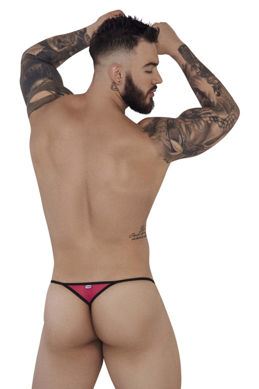 Pikante Men's Underwear PIK 1279 Sonar Thongs Color Fuchsia
