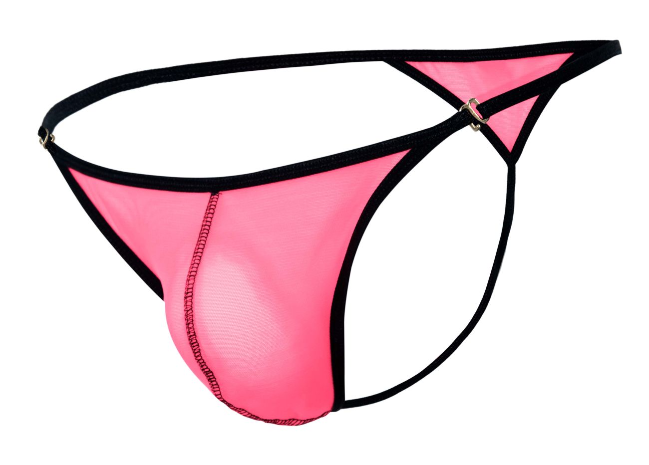 Pikante Men's Underwear PIK 1279 Sonar Thongs Color Fuchsia