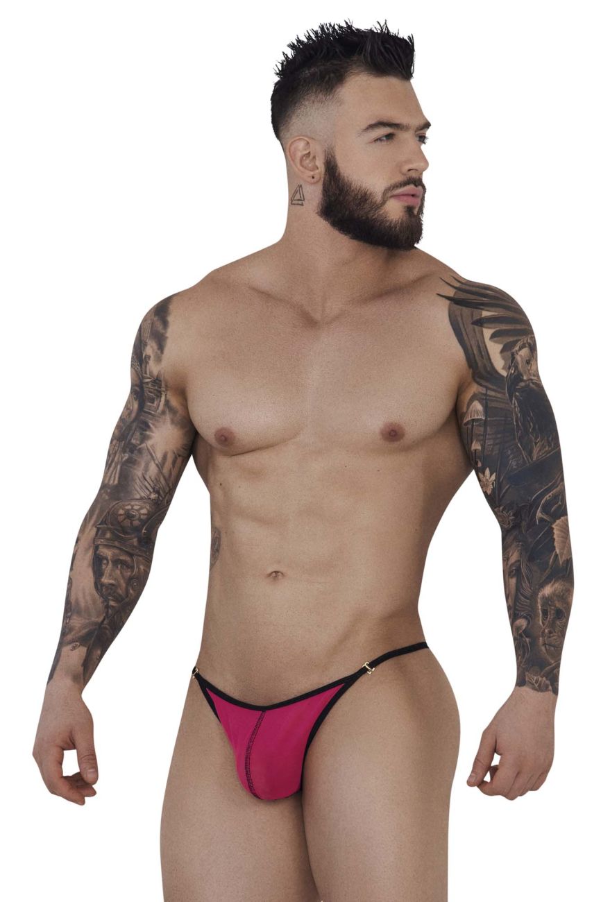 Pikante Men's Underwear PIK 1279 Sonar Thongs Color Fuchsia