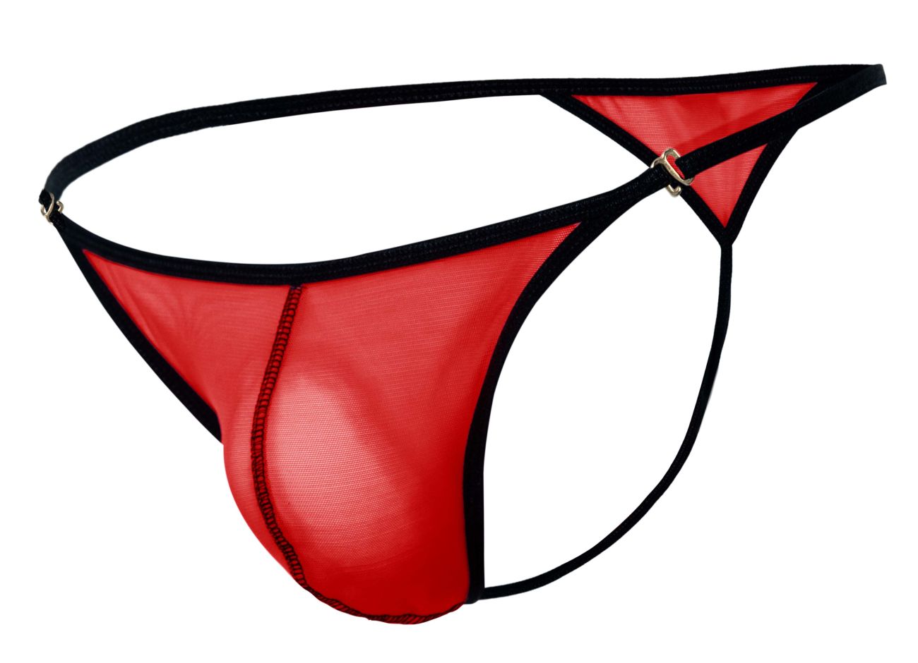 Pikante Men's Underwear PIK 1279 Sonar Thongs Color Red