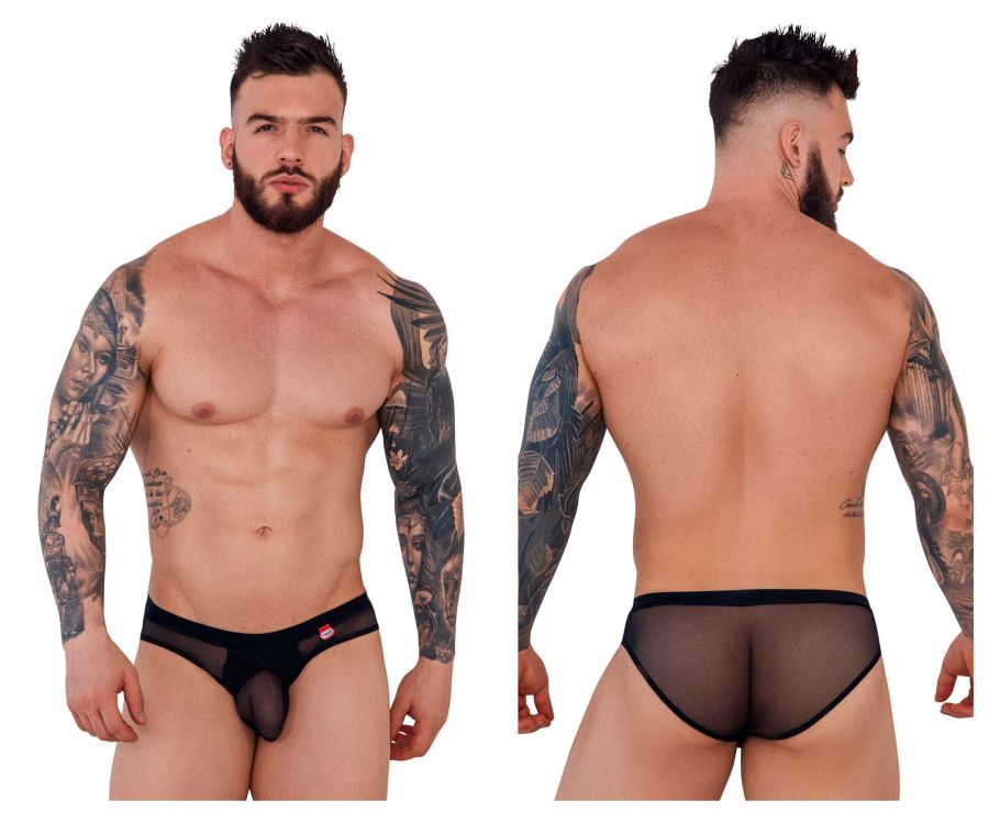 Pikante Men's Underwear PIK 1289 Itadaki Briefs Color Black