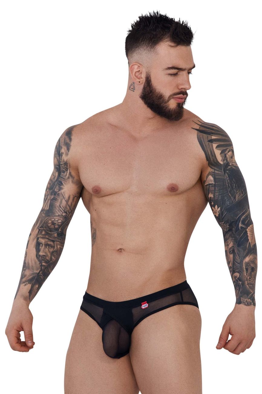 Pikante Men's Underwear PIK 1289 Itadaki Briefs Color Black