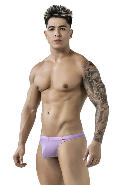 Luxury Lilac Mesh Thong - view 4