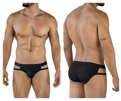 Pikante Men's Underwear PIK 2114 Lenox Briefs Color Black