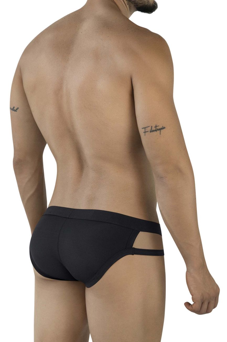 Pikante Men's Underwear PIK 2114 Lenox Briefs Color Black