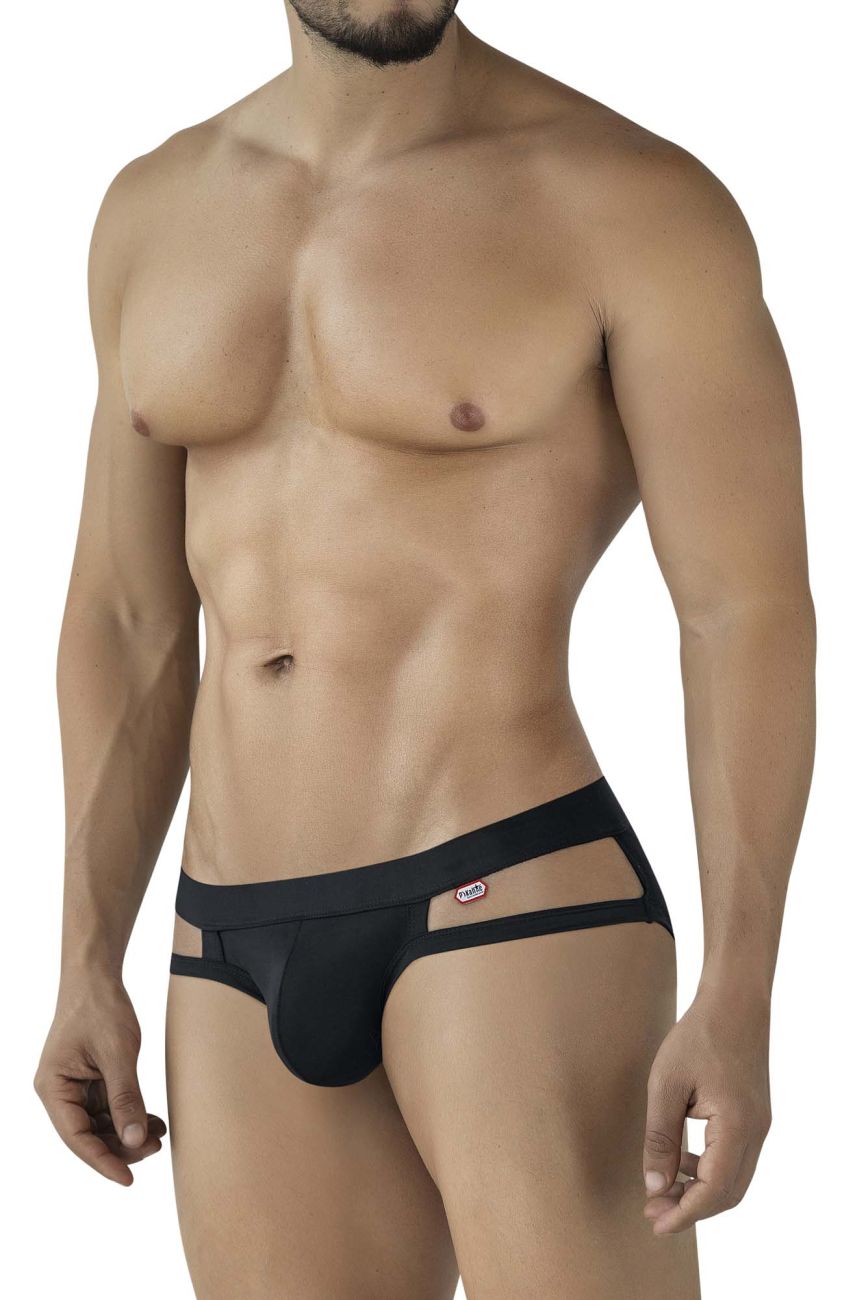 Pikante Men's Underwear PIK 2114 Lenox Briefs Color Black