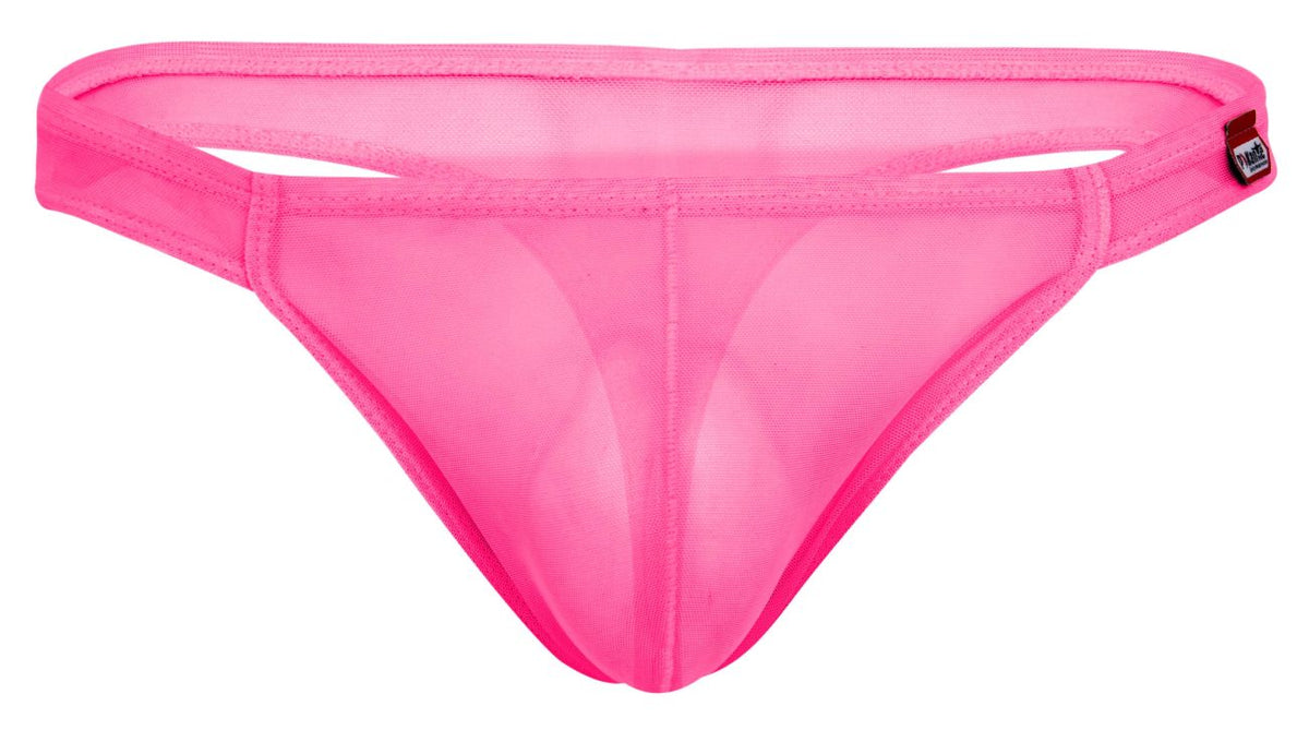 Pikante PIK Amusing Thongs - Fuchsia Mesh