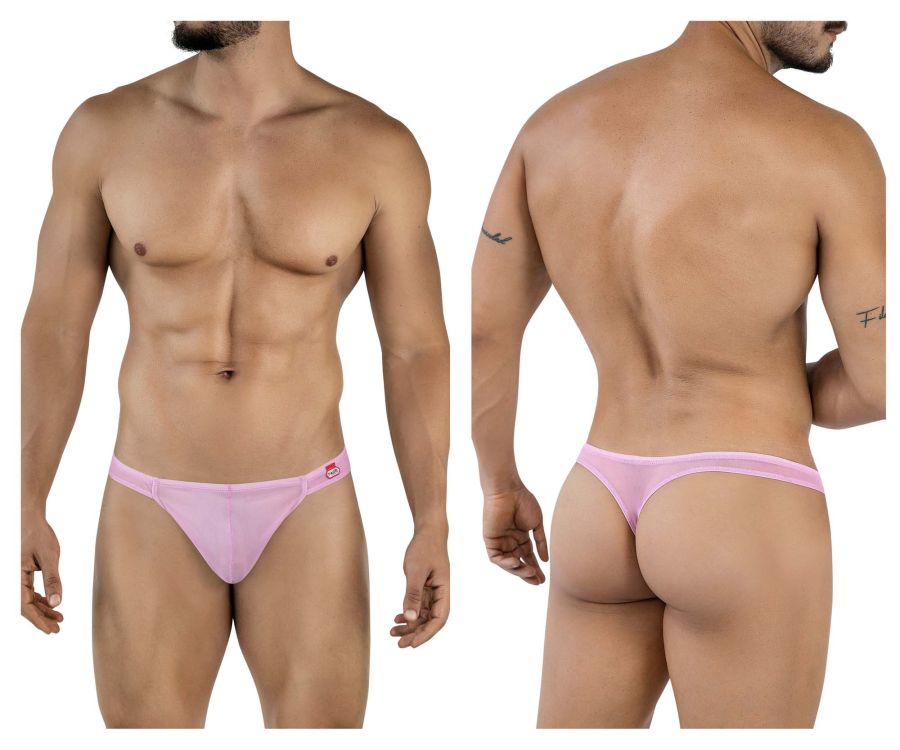 Pikante Men's Underwear PIK 2115 Amusing Thongs Color Lilac Mesh
