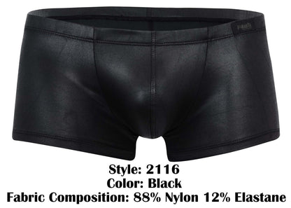 Pikante Men's Underwear PIK 2116 Candy Trunks Color Black