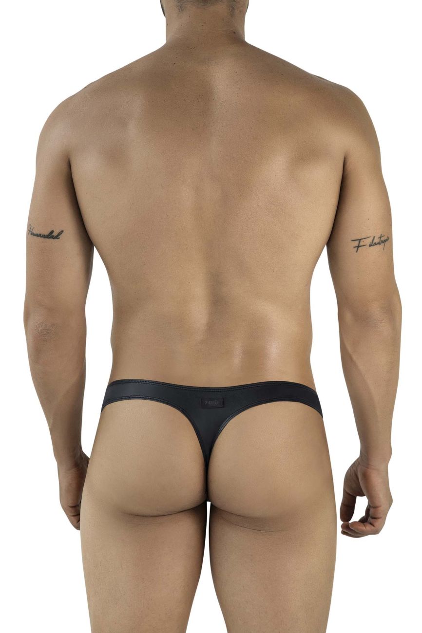 Pikante Men's Underwear PIK 2119 Candy Thongs Color Black