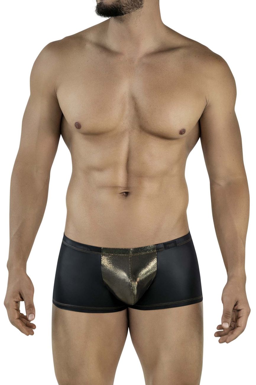 Pikante Men's Underwear PIK 2120 Gold Cup Trunks Color Black