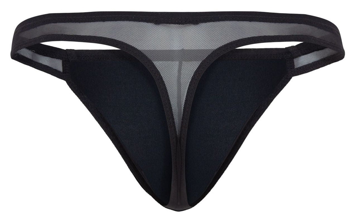 Cup Gold Black Thong - view 7