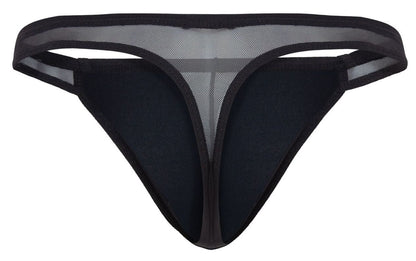 Cup Gold Black Thong - view 7