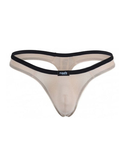 Pikante Men's Underwear 26076 Isis Sleek Thongs Color Beige