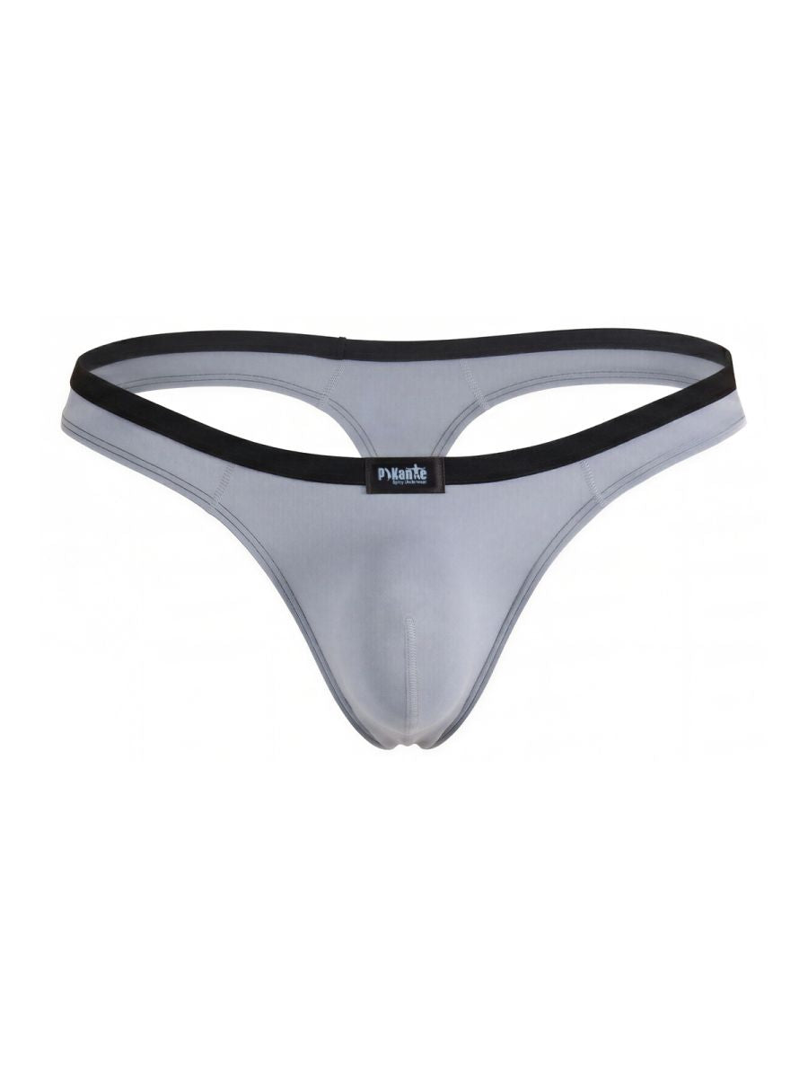 Pikante Men's Underwear PIK 26077 Isis Thongs Color Gray