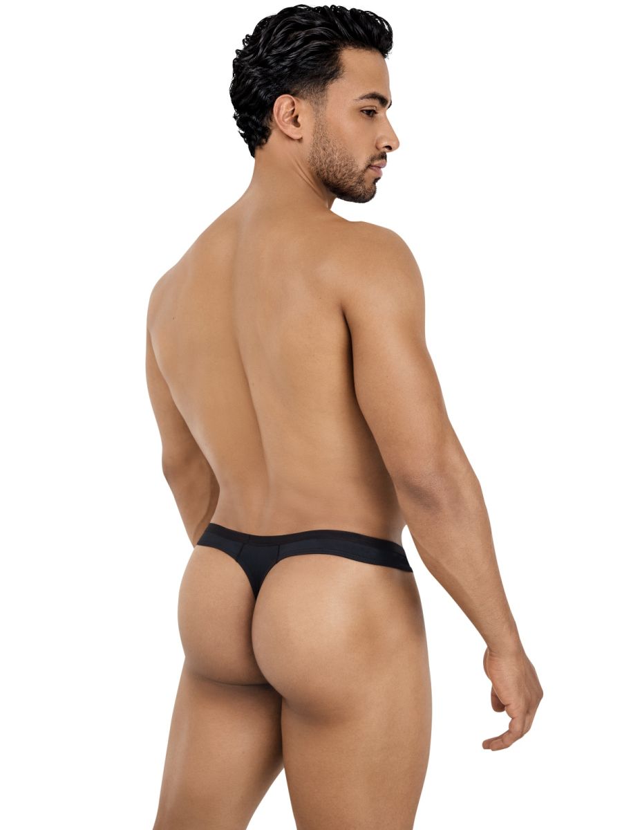 Pikante Men's Underwear Seductive Comfort PIK 26078 Isis Thongs Color Black