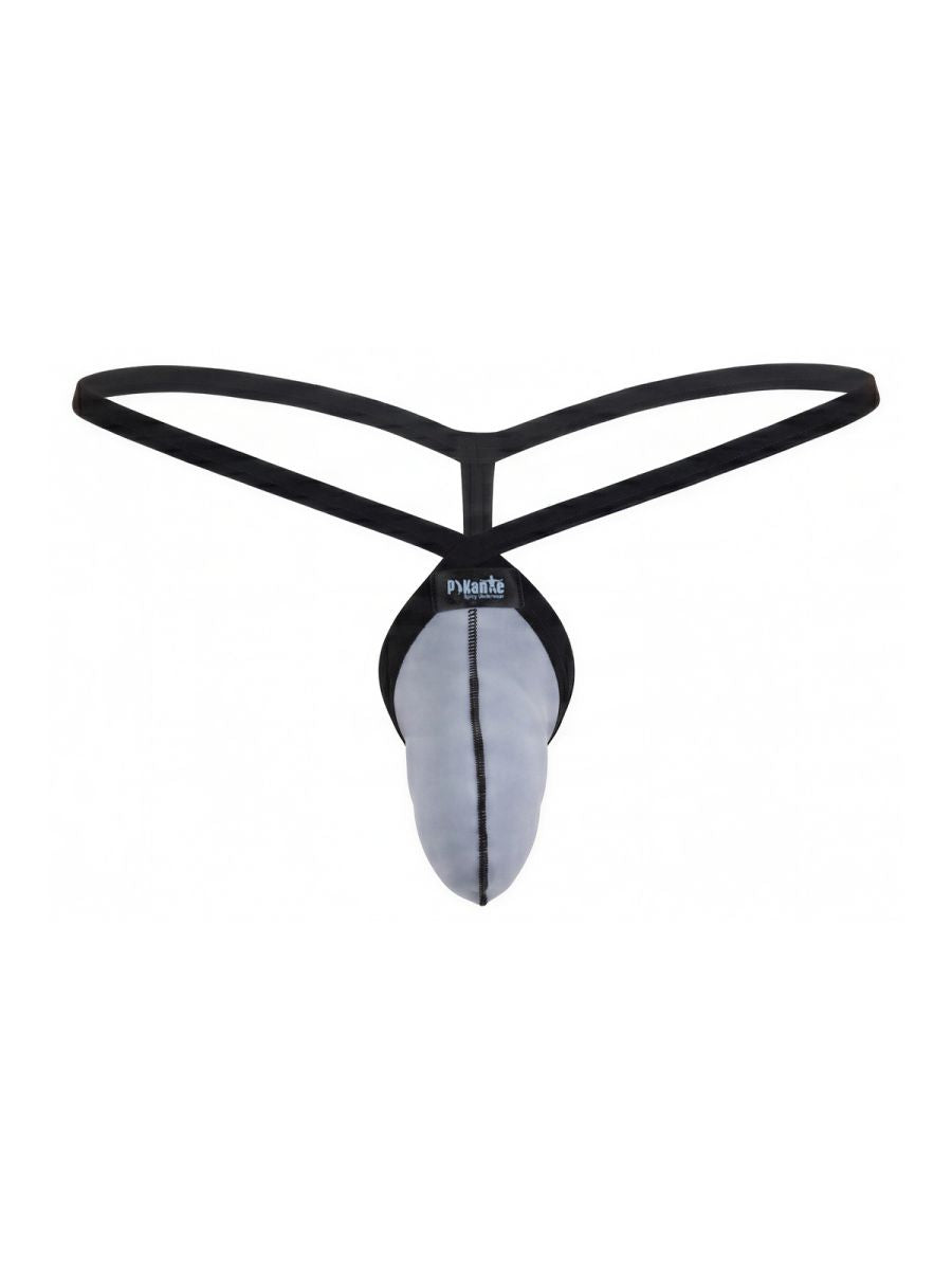 Pikante Men's Underwear 26086 Sensual Minimalist G-String Color Gray