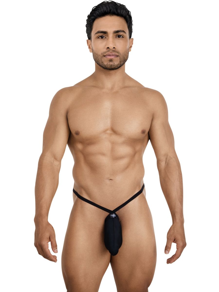 Pikante Men's Underwear 26087 Sleek Minimalist G-String Color Black