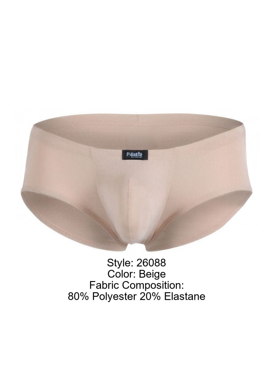 Pikante Men's Underwear PIK 26088 Thot Trunks Color Beige