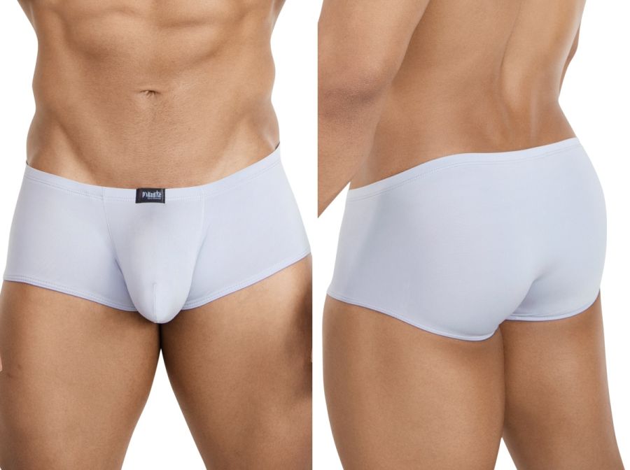 Pikante Men's Underwear PIK 26089 Sleek Thot Trunks Color Gray