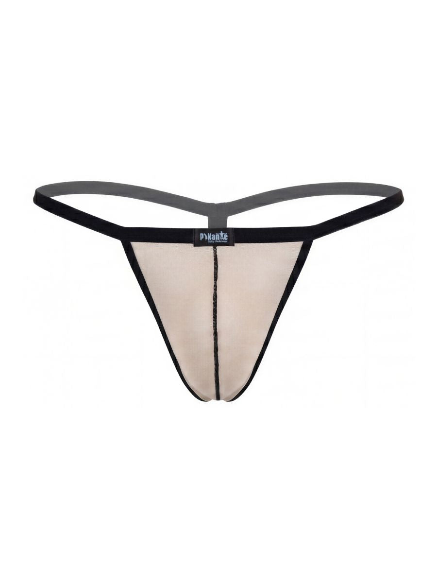 Pikante Men's Underwear PIK 26094 Nut G-String color Beige Color Beige