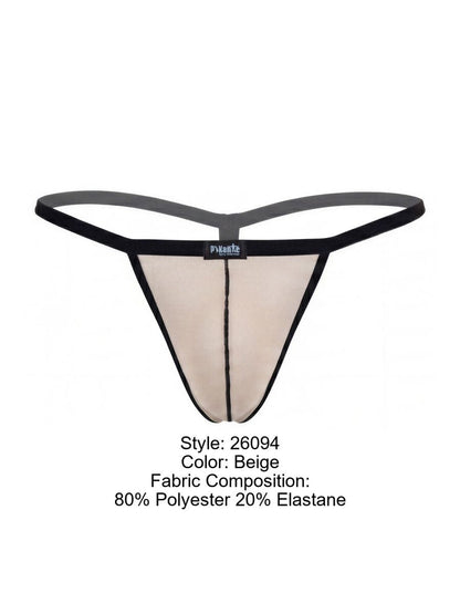 Pikante Men's Underwear PIK 26094 Nut G-String color Beige Color Beige